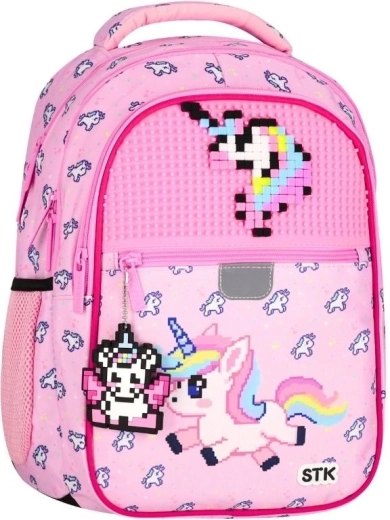 Školní batoh Pixel Unicorn 24 l