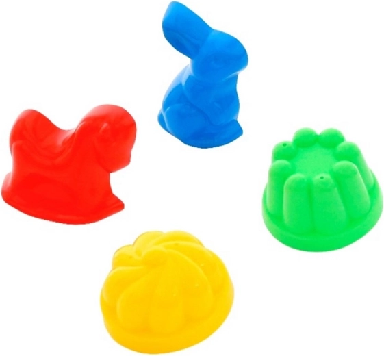 Sada formiček do písku – zajíc a kůň, 2 ks