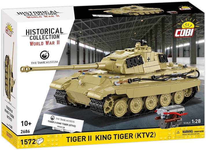 Cobi Tiger II King Tiger (KTV2) 1:28 stavebnice