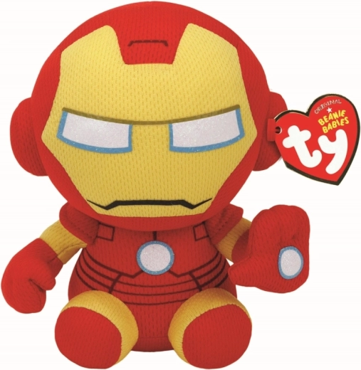 Ty Marvel Iron Man plyšová figurka 15 cm