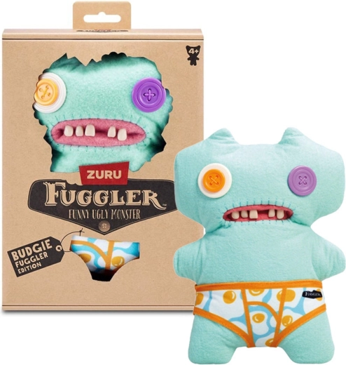 Plyšák Fuggler Budgie Gaptooth Mc Goo v kalhotkách 22 cm