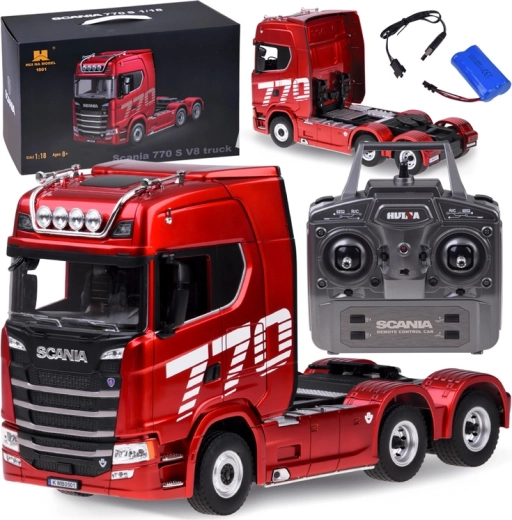 Scania 770 S V8 licencovaný RC kamion s dálkovým ovládáním 1:18