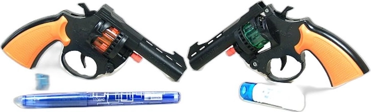 Hračkářský revolver - 1 kus