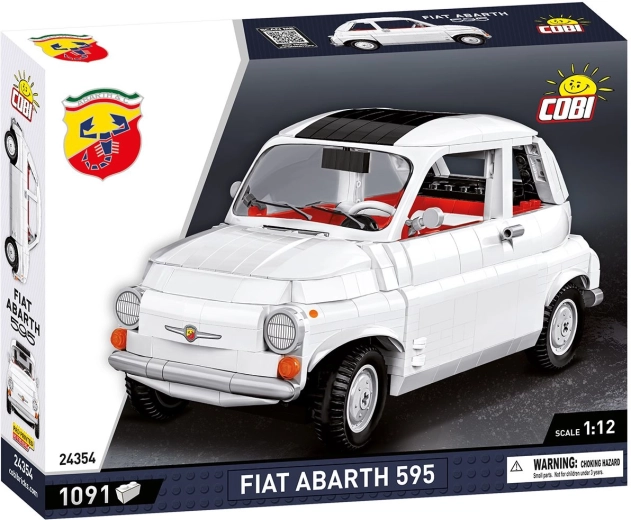 Cobi Fiat Abarth 595 stavebnice 1:12 (1091 dílků)
