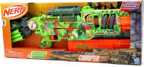 Nerf Zombie Corrupter – šipkový blaster se zásobníkem