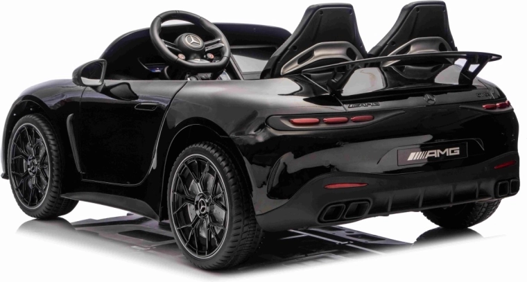 Elektrické autíčko MERCEDES-BENZ GT63 AMG 24V – černé, dvoumístné
