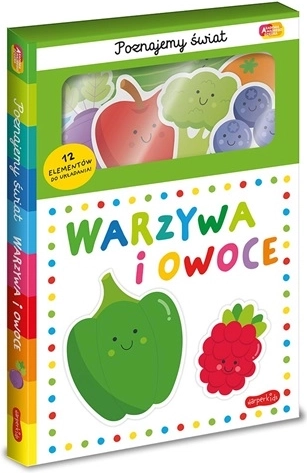 Akademia poznáváme svět: zelenina a ovoce – interaktivní knížka s vyjímatelnými dílky