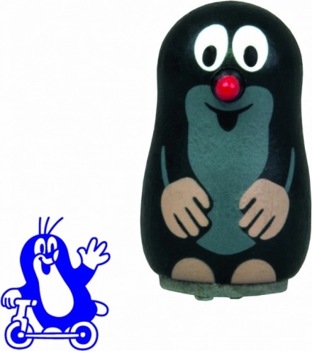 Razítko Krtek na koloběžce