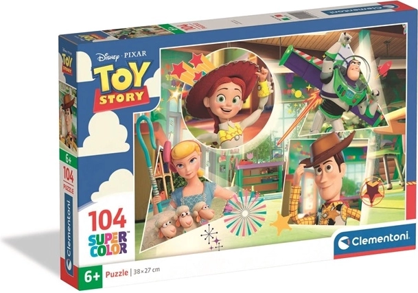 Clementoni SuperColor puzzle Toy Story 104 dílků