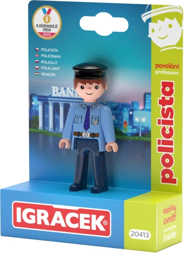 Efko Igráček policista – povolání set figurka s doplňky