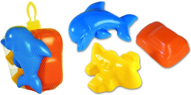 Formičky na písek Dohány 3 ks mix