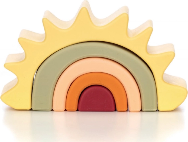 Silikonová skládací hračka Sluníčko