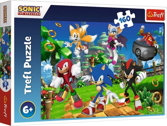 Puzzle Sonic a přátelé 160 dílků