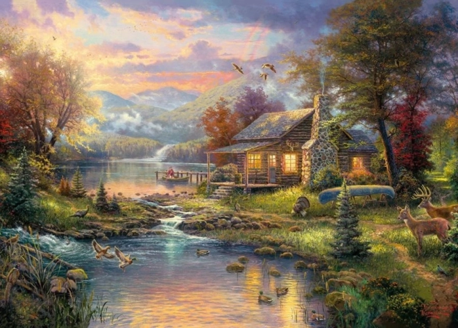 Puzzle Přírodní ráj 1000 dílků od Schmidta