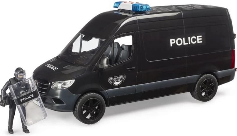 Bruder policejní dodávka Mercedes‑Benz Sprinter s těžkooděncem