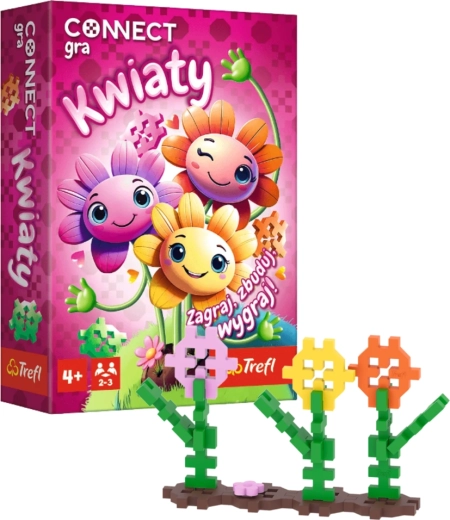 Stolní hra Connect Kwiaty od TREFL