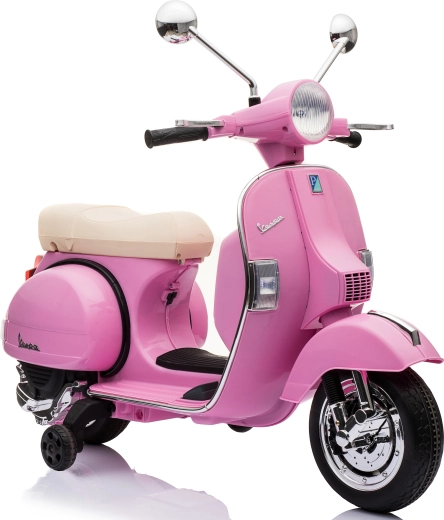 Dětský elektrický skútr Vespa PX150 růžový