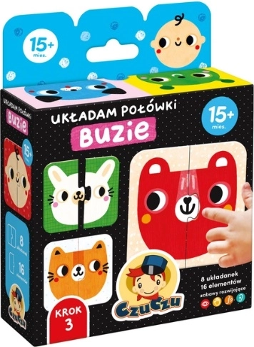CzuCzu układám poloviny: obličeje