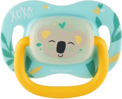 Canpol babies dudlík silikonový symetrický 6–18 m – Koala