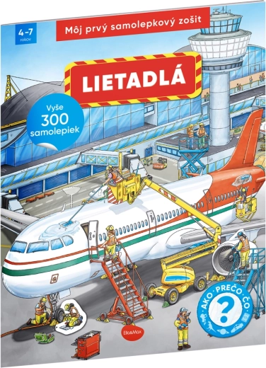 Můj první samolepkový sešit – letadla