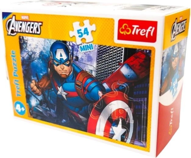 Trefl puzzle Avengers: Kapitán Amerika, 54 dílků