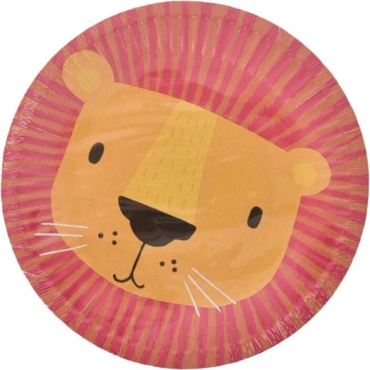 Papírové talíře Jungle 18 cm (10 ks)