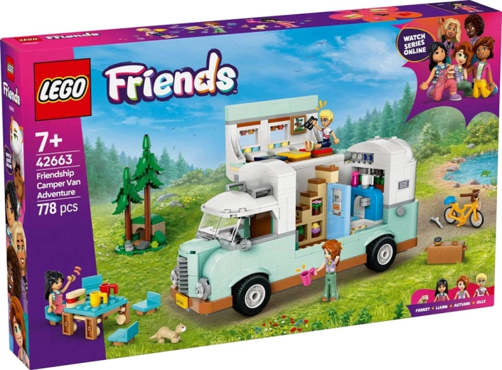 LEGO® Friends 42663 Dobrodružství s karavanem přátelství