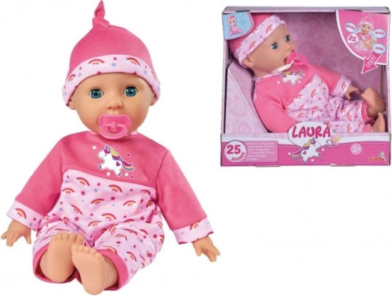 Panenka Laura s dětskými zvuky