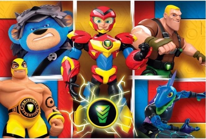 Clementoni puzzle Power Players maxi 60 dílků