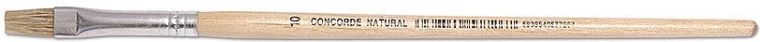 Plochý školní štětec CONCORDE Natural č. 10