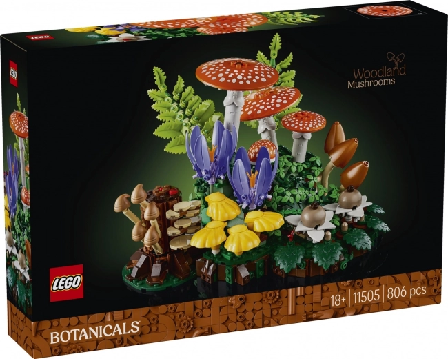 LEGO Botanicals lesní houby