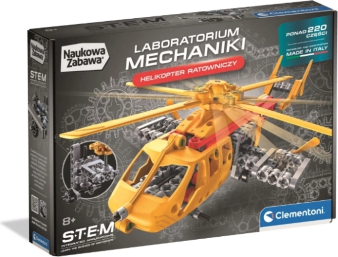 Laboratorium mechaniky – záchranářský vrtulník