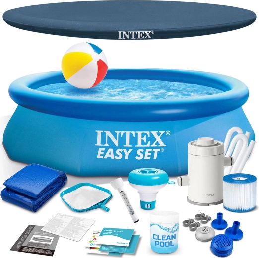 Samonosný zahradní bazén 305 × 76 cm set 16v1 INTEX