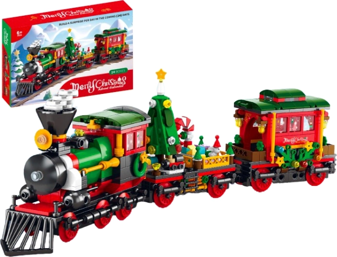 Lele Brother adventní kalendář vánoční expres (789 dílků)