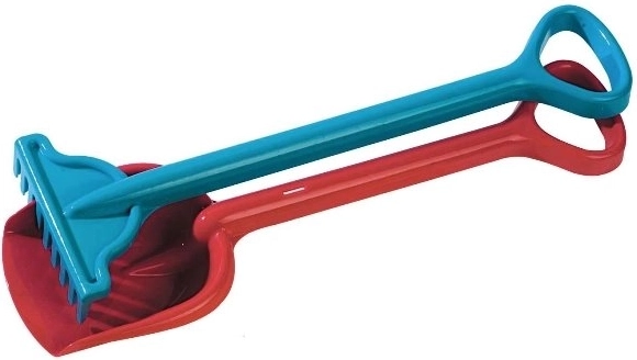 Dětská sada Lopata a Hrábě - 56 cm