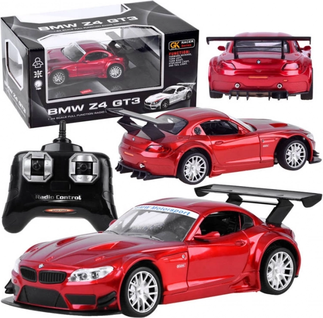 RC auto BMW Z4 1:24 s dálkovým ovládáním – Červená