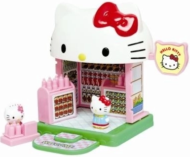 Hello Kitty mini restaurace a mini obchod