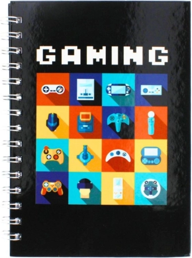 Spirálový sešit Gaming A5