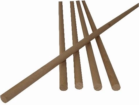 Hladká dřevěná hmoždinka 12 mm FSC (balení 5 ks)