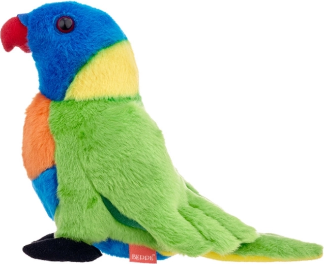 Plyšový papoušek lori horský 20 cm – BEPPE ZOO