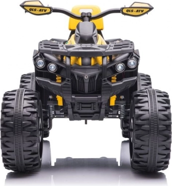 Dětská elektrická čtyřkolka žlutá