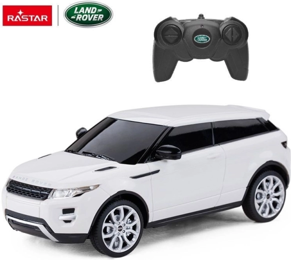 Rastar Range Rover Evoque RC auto na dálkové ovládání 1:24 bílé