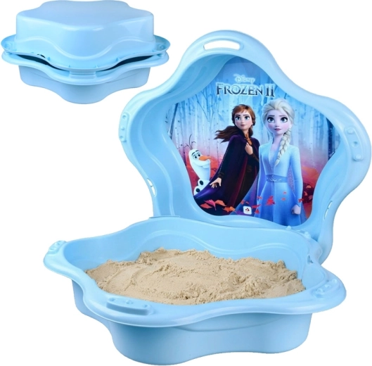 Plastová uzavíratelná pískoviště mušle 2v1 bazének DISNEY FROZEN