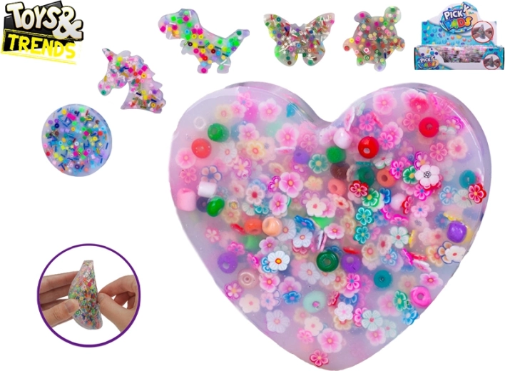 Lepkavé gelové hračky Picky Pads 8 cm