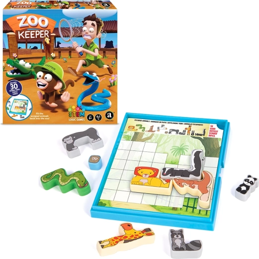 STEM logická hra správce zoologické zahrady
