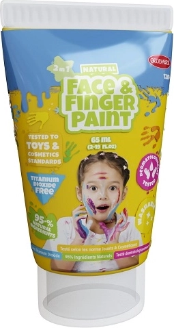 BOTI NATURAL přírodní barva na prsty a obličej žlutá 65 ml