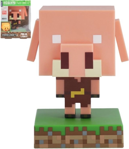 Minecraft lampička Icon Light prasátko
