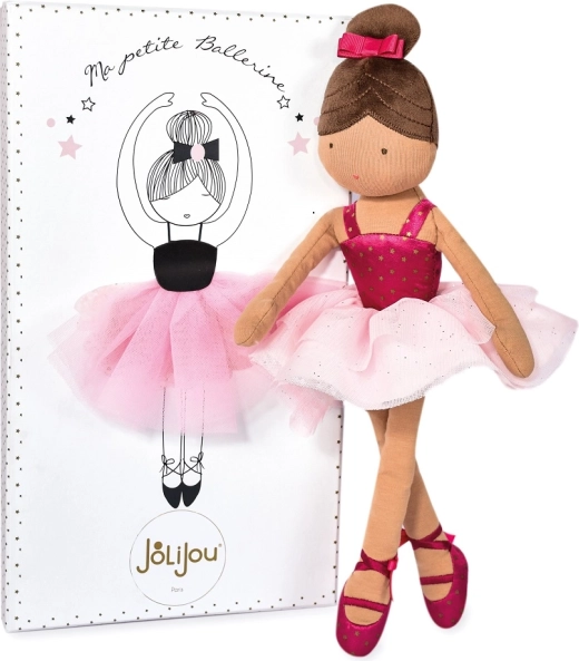 Doudou Jolijou panenka baletka Isadora 35 cm
