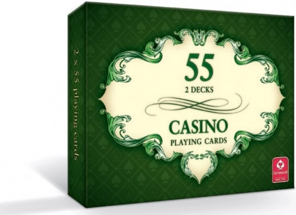 Karetní set casino 2×55 listů