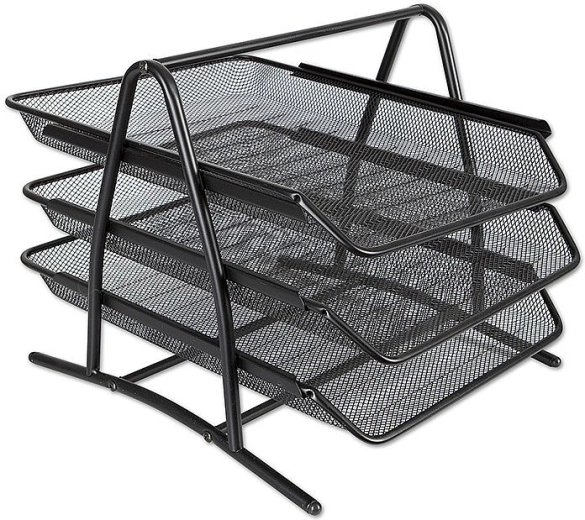 Kovový trojbox CONCORDE – černý